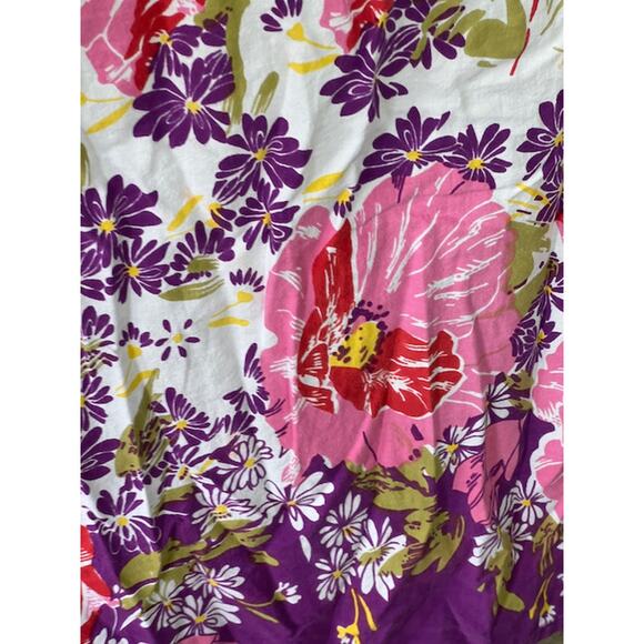 nap dress floral pink yellow purple boho - Picture 2 of 9